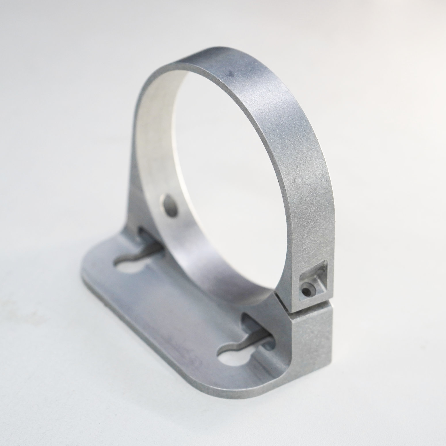 CNC machined aluminum bracket